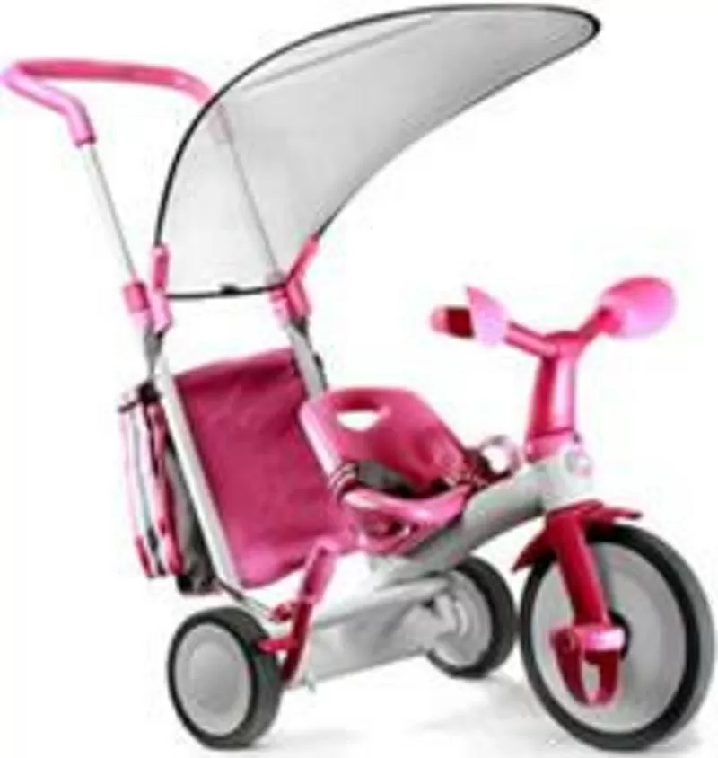 Новый Bелосипед-коляска EVOLUTION 3в1 Возраст от 6 месяцев до 5 лет.  Эволю 2