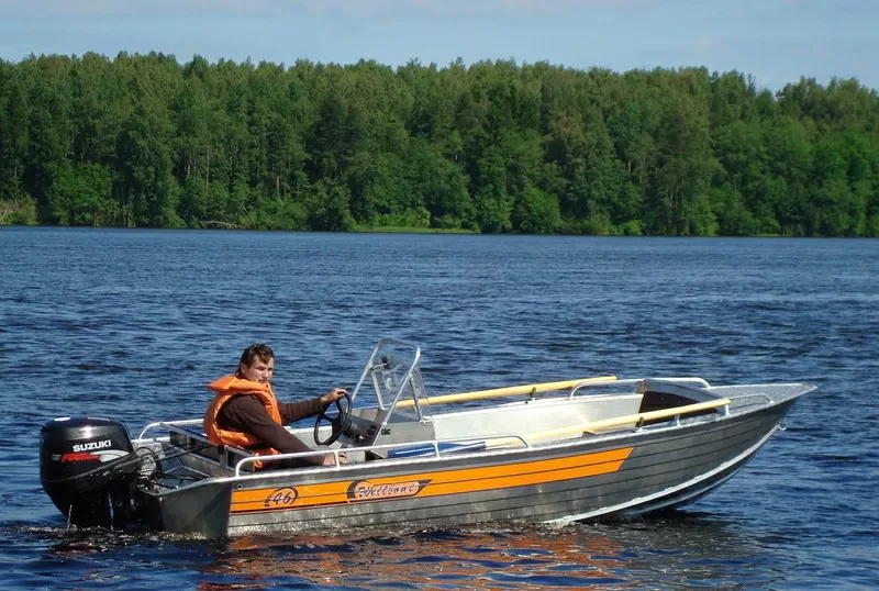 Лодки ВЕЛЬБОТ (Wellboat). Алюминиевые цельносварные,  от прямого поставщика.