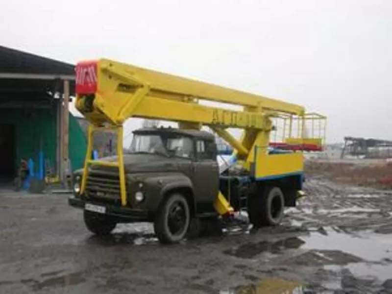 Организация сдаст в аренду автовышки